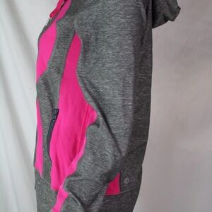 Lululemon Athletica Gray and Pink Hoodie